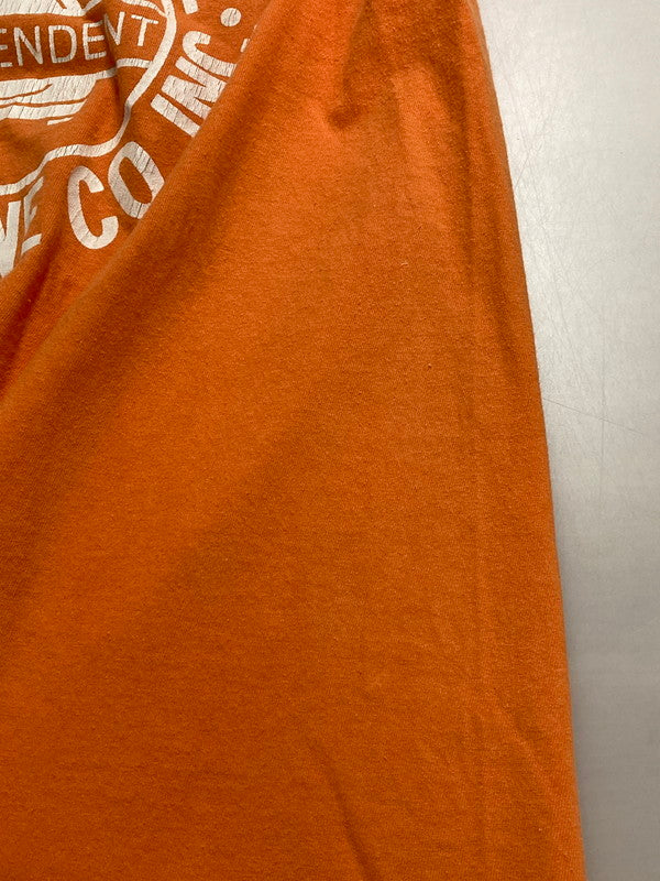 【中古品】【メンズ】 USED 90S INDEPENDENT TEE ユーズド 半袖 Ｔシャツ 90年代 メンズ トップス 146-250822-em-11-min サイズ：M カラー：オレンジ 万代Net店