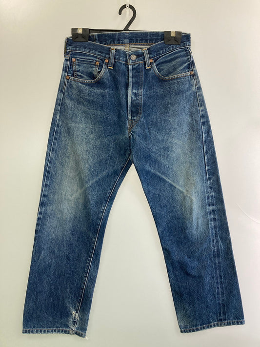 【現状渡し品】【メンズ】 Levi's リーバイス 90'S 501XX DENIM PANTS バレンシア工場 デニムパンツ ボトムス 157-250824-AS-42-min サイズ：W32×L32 カラー：インディゴ 万代Net店