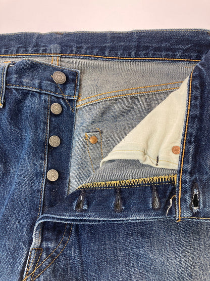 【現状渡し品】【メンズ】 Levi's リーバイス 90'S 501XX DENIM PANTS バレンシア工場 デニムパンツ ボトムス 157-250824-AS-42-min サイズ：W32×L32 カラー：インディゴ 万代Net店