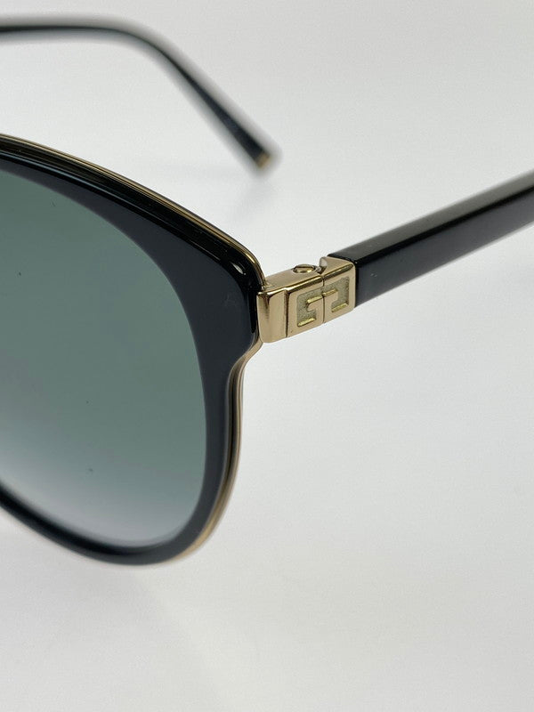 【中古品】【レディース】 GIVENCHY ジバンシィ GV 7161 Ｇ Ｓ WOMEN SUNGLASSES サングラス 203-250821-ks-22-min サイズ：57□19‐145 カラー：ブラック/ゴールド 万代Net店