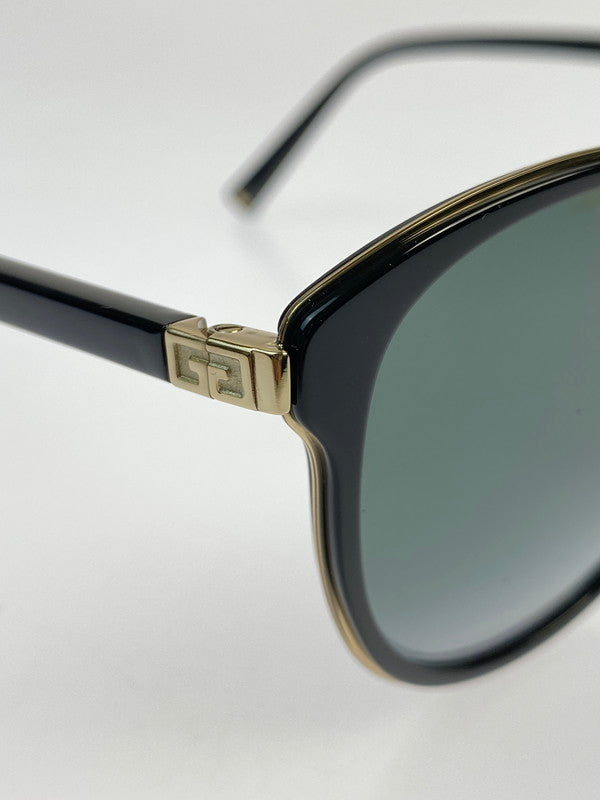 【中古品】【レディース】 GIVENCHY ジバンシィ GV 7161 Ｇ Ｓ WOMEN SUNGLASSES サングラス 203-250821-ks-22-min サイズ：57□19‐145 カラー：ブラック/ゴールド 万代Net店