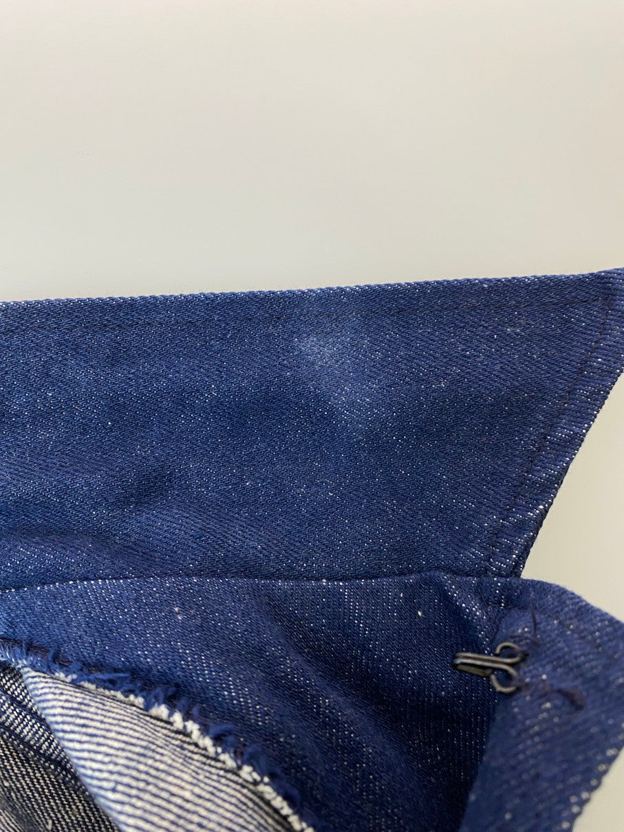 【中古品】【メンズ】 USED DENIM WORK JACKET デニムワークジャケット 146-250827-AS-30-min カラー：インディゴ 万代Net店