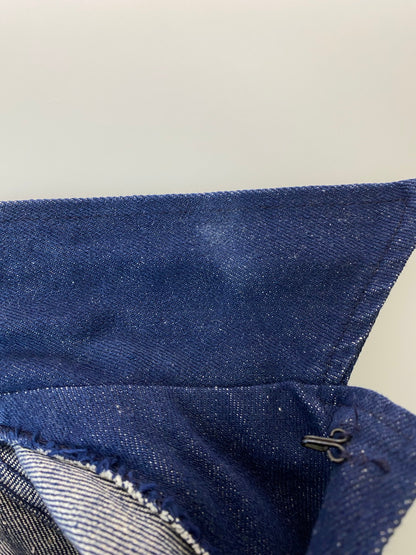 【中古品】【メンズ】 USED DENIM WORK JACKET デニムワークジャケット 146-250827-AS-30-min カラー：インディゴ 万代Net店