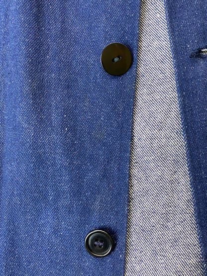 【中古品】【メンズ】 USED DENIM WORK JACKET デニムワークジャケット 146-250827-AS-30-min カラー：インディゴ 万代Net店