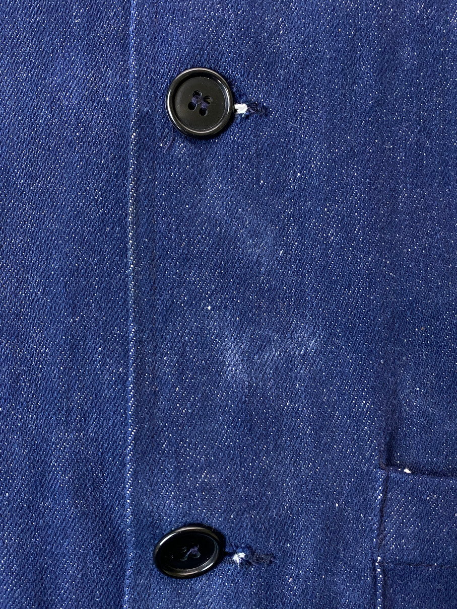 【中古品】【メンズ】 USED DENIM WORK JACKET デニムワークジャケット 146-250827-AS-30-min カラー：インディゴ 万代Net店