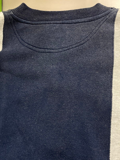 【中古品】【メンズ】 MIDLAND SPORT ミッドランドスポーツ DOCKING CREW SWEAT SHIRT 90S クルー スウェット シャツ トレーナー ジャージ メンズ トップス 146-250822-em-09-min サイズ：XL カラー：グレー/ネイビー 万代Net店