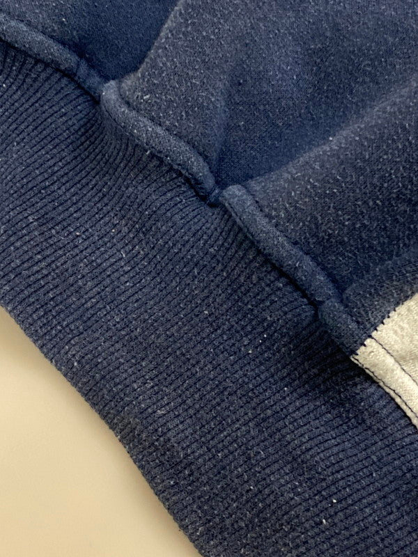 【中古品】【メンズ】 MIDLAND SPORT ミッドランドスポーツ DOCKING CREW SWEAT SHIRT 90S クルー スウェット シャツ トレーナー ジャージ メンズ トップス 146-250822-em-09-min サイズ：XL カラー：グレー/ネイビー 万代Net店
