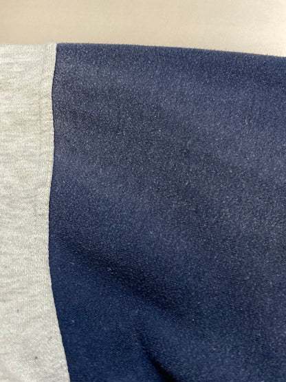 【中古品】【メンズ】 MIDLAND SPORT ミッドランドスポーツ DOCKING CREW SWEAT SHIRT 90S クルー スウェット シャツ トレーナー ジャージ メンズ トップス 146-250822-em-09-min サイズ：XL カラー：グレー/ネイビー 万代Net店