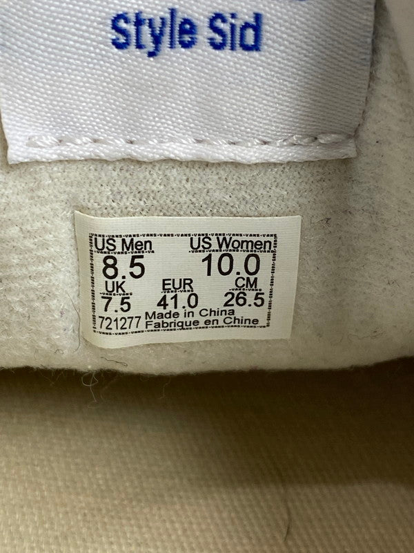 【中古品】【メンズ】 VANS バンズ SID DX SUEDE スウェード ローカットスニーカー 靴 162-250823-yn-20-min サイズ：26.5cm カラー：ピンクパープル 万代Net店