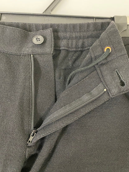 【中古品】【メンズ】 AGNES B. HOMME アニエスベーオム WOOL PANTS 480JBF2 ウール パンツ メンズ ボトムス 152-250825-em-10-min サイズ：T1 カラー：ブラック 万代Net店