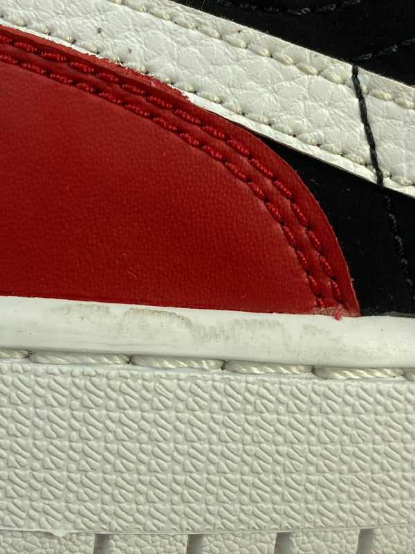 【中古品】【レディース】 NIKE ナイキ BQ6472-601 WOMEN’S AIR JORDAN 1 MID 靴 シューズ スニーカー SNEAKERS 160-250820-ks-01-min サイズ：24.5cm カラー：GYM RED/WHITE‐BLACK 万代Net店