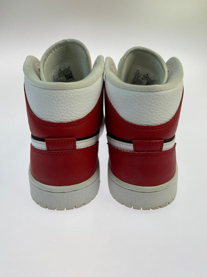 【中古品】【レディース】 NIKE ナイキ BQ6472-601 WOMEN’S AIR JORDAN 1 MID 靴 シューズ スニーカー SNEAKERS 160-250820-ks-01-min サイズ：24.5cm カラー：GYM RED/WHITE‐BLACK 万代Net店