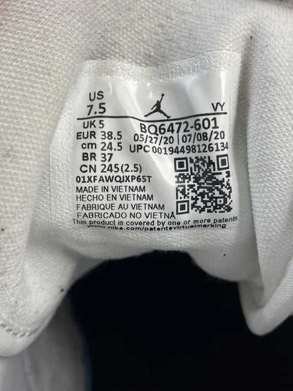 【中古品】【レディース】 NIKE ナイキ BQ6472-601 WOMEN’S AIR JORDAN 1 MID 靴 シューズ スニーカー SNEAKERS 160-250820-ks-01-min サイズ：24.5cm カラー：GYM RED/WHITE‐BLACK 万代Net店