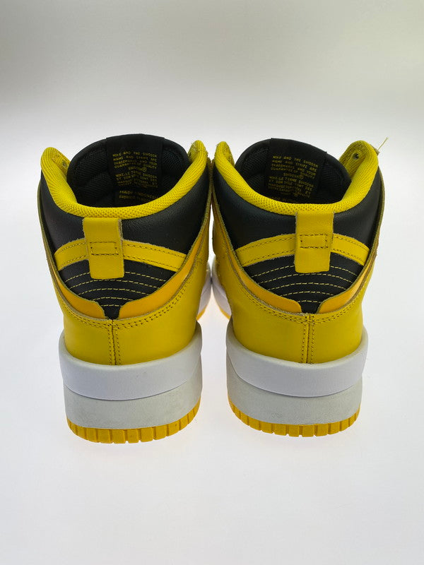 【中古品】【レディース】 NIKE ナイキ DH3718-001 WOMEN’S DUNK HIGH UP 靴 シューズ スニーカー SNEAKERS 160-250820-ks-03-min サイズ：24.5cm カラー：BLACK/VARSITY MAIZE 万代Net店