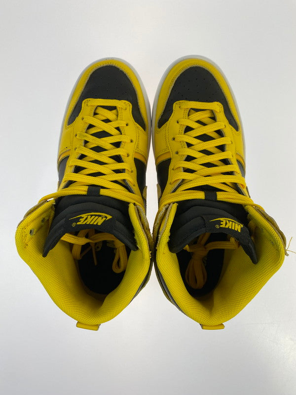 【中古品】【レディース】 NIKE ナイキ DH3718-001 WOMEN’S DUNK HIGH UP 靴 シューズ スニーカー SNEAKERS 160-250820-ks-03-min サイズ：24.5cm カラー：BLACK/VARSITY MAIZE 万代Net店