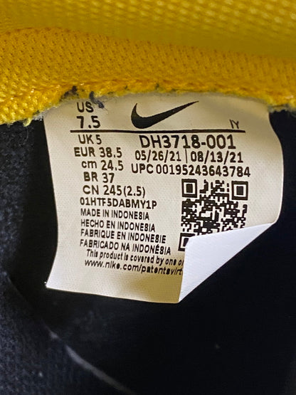 【中古品】【レディース】 NIKE ナイキ DH3718-001 WOMEN’S DUNK HIGH UP 靴 シューズ スニーカー SNEAKERS 160-250820-ks-03-min サイズ：24.5cm カラー：BLACK/VARSITY MAIZE 万代Net店