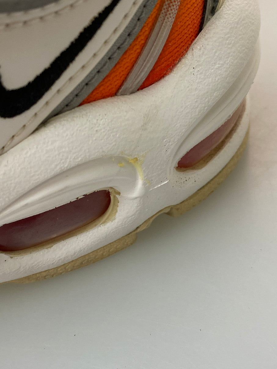 【中古品】【メンズ】 NIKE ナイキ WOMEN’S AIR MAX TAILWIND 4 WHITE UNIVERSITY GOLD RED CK4122-100 ィメンズ エア マックス テイルウィンド 4 スニーカー 160-250822-em-37-min サイズ：25.cm カラー：ホワイト/ユニバーシティーゴールド 万代Net店