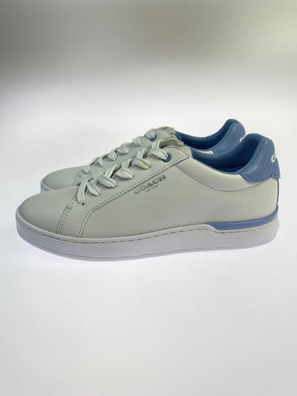 【中古品】【レディース】 COACH コーチ SNEAKERS クリップ ロー トップ スニーカー 靴 183-250823-yn-21-min サイズ：US 8B カラー：ホワイト 万代Net店