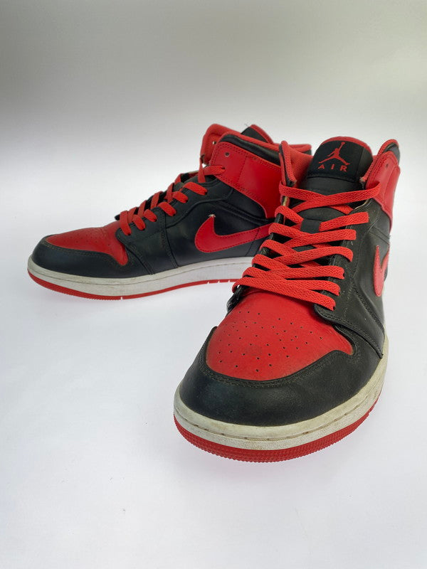 【中古品】【メンズ】 NIKE ナイキ NIKE DQ8426-060 AIR JORDAN 1 MID 靴 シューズ スニーカー SNEAKERS 160-250820-ks-24-min サイズ：31cm カラー：レッド/ブラック 万代Net店