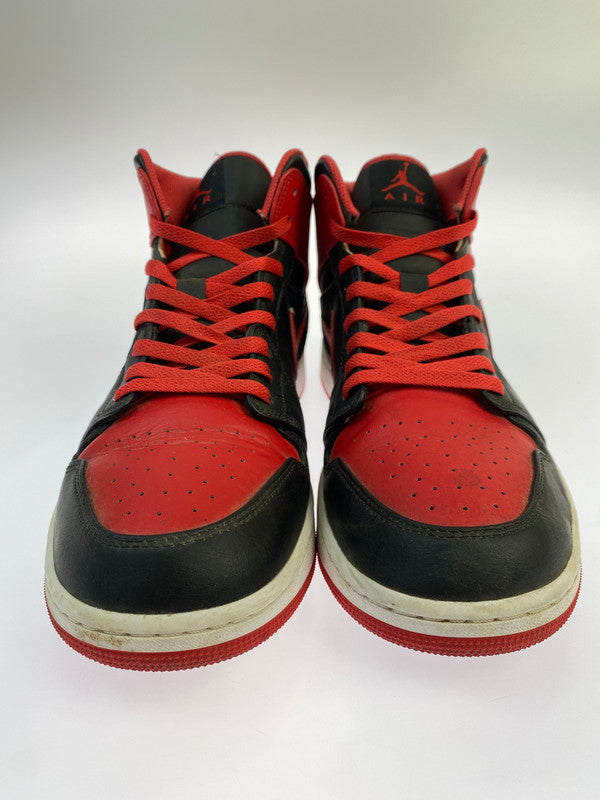 【中古品】【メンズ】 NIKE ナイキ NIKE DQ8426-060 AIR JORDAN 1 MID 靴 シューズ スニーカー SNEAKERS 160-250820-ks-24-min サイズ：31cm カラー：レッド/ブラック 万代Net店