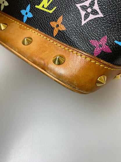 【中古品】【メンズ/レディース】 LOUIS VUITTON ルイ・ヴィトン アルマ ハンドバッグ バッグ PVCコーティングキャンバス レザー モノグラム・マルチカラー M92646 179-250822-em-30-min カラー：ブラック系（モノグラムマルチカラー） 万代Net店