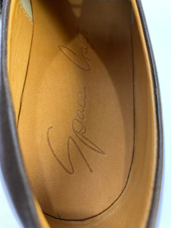 【中古美品】【メンズ】 SPACE CRAFT スペースクラフト SC-240 ORB LEATHER SHOES 靴 シューズ レザー 197-250831-AS-16-min サイズ：6 カラー：ブラウン 万代Net店