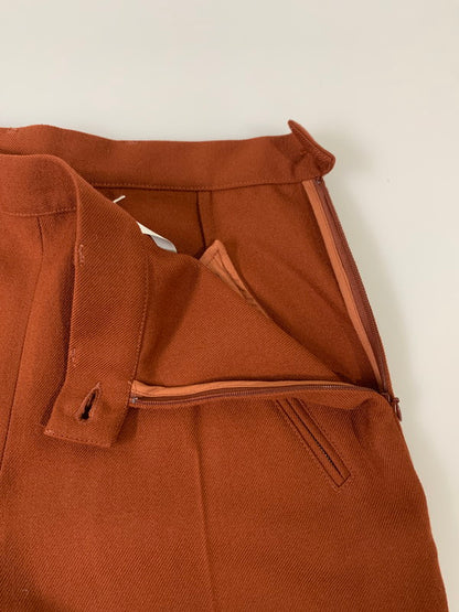 【中古品】【レディース】 MARTIN MARGIELA メゾンマルジェラ 20AW ウールテーパードパンツ S51KA0530 レディース パンツ 168-250829-em-47-min サイズ：38 カラー：バーガンディ 万代Net店