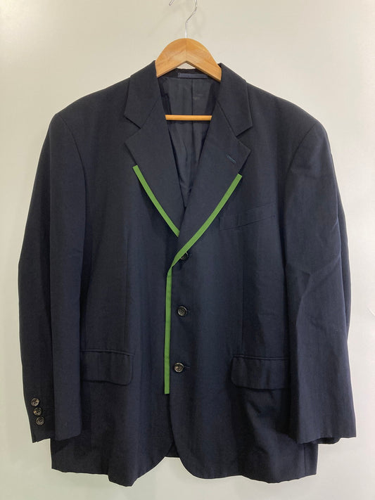 【中古品】【メンズ】 COMME des GARCONS HOMME PLUS コムデギャルソンオムプリュス PJ-11015S AD1989 テーラードジャケット 140-250824-AS-40-min サイズ：S カラー：ネイビー 万代Net店