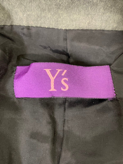【中古品】【レディース】 Y's ワイズ ダブルブレスト ツイードロングコート YD-C08-811 レディース アウター 168-250829-em-45-min カラー：グレー 万代Net店