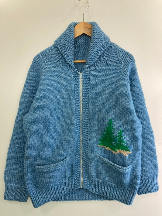 【中古品】【メンズ】 VINTAGE 50’S COWICHAN SWEATER ヴィンテージ カウチンセーター アウター 146-250823-cn-2-min サイズ：不明 カラー：ライトブルー 万代Net店