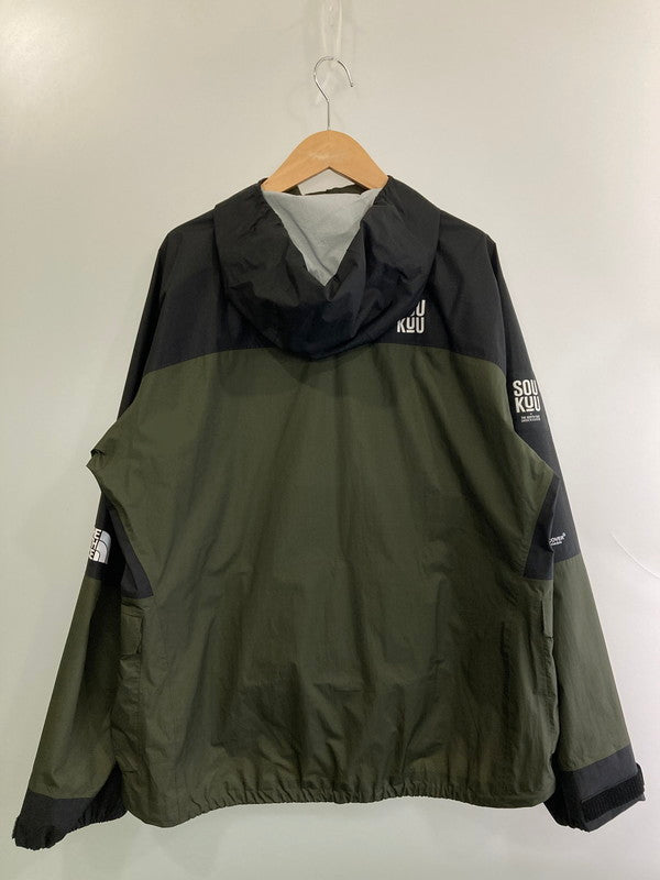 【中古品】【メンズ】 THE NORTH FACE x UNDERCOVER SOUKUU HIKE MOUNTAIN JACKET ザノースフェイス アンダーカバー マウンテンライトジャケット ライトアウター 144-250823-yn-23-min サイズ：M カラー：FRSTNTGN/TNFBLACK 万代Net店
