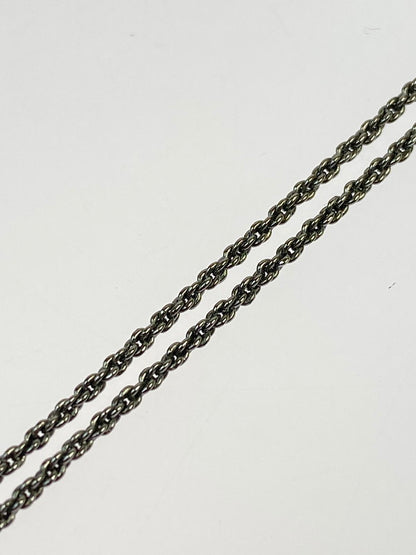 【中古品】【メンズ】 Christian Dior クリスチャンディオール ラインストーン ネックレス アクセサリー 182-250824-AS-21-min カラー：シルバー 万代Net店
