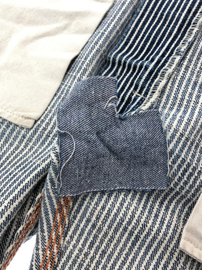 【中古品】【メンズ】 IRON HEART アイアン ハート HICKORY PAINTER PANTS ヒッコリー ペインター パンツ ボトムス 156-260426-rt-14-tagh サイズ：W31 カラー：ブルー 万代Net店