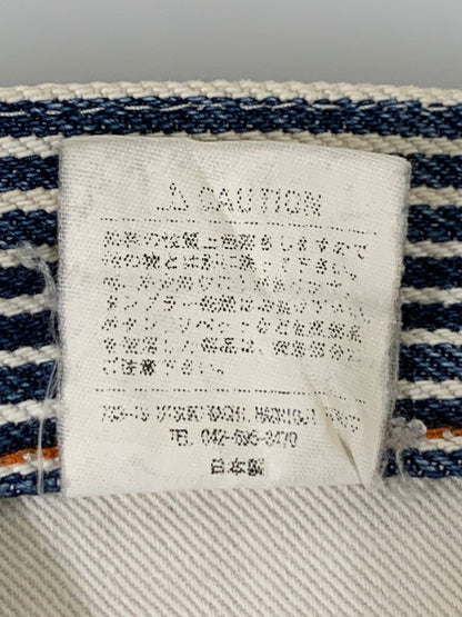 【現状渡し品】【メンズ】 IRON HEART アイアン ハート ヒッコリー ペインター パンツ メンズ ボトムス 156-250829-em-49-min サイズ：W31 カラー：ブルー/ホワイト（ストライプ） 万代Net店