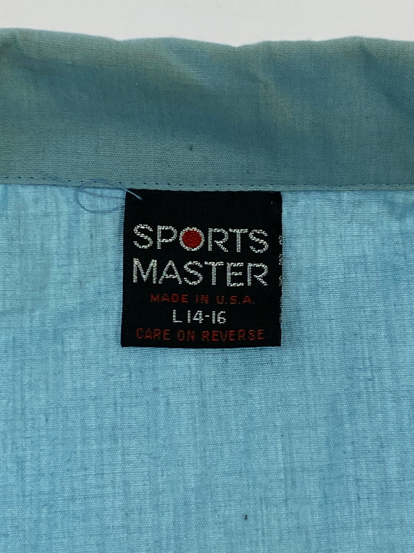 【中古品】【メンズ】 SPORTS MASTER スポーツマスター スイングトップ ライトアウター 146-260718-AS-68-min サイズ：L 14-16 カラー：ブルー 万代Net店