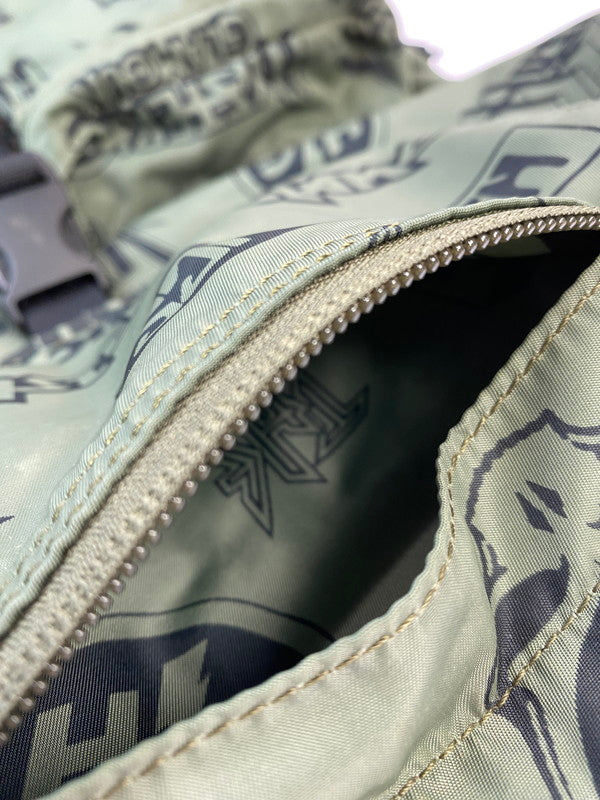 【中古品】【メンズ/レディース】 HYSTERIC GLAMOUR ヒステリックグラマー × PORTER ポーター RUCKSACK リュックサック バックパック カバン デイパック 188-250912-em-08-min カラー：モスグリーン系 万代Net店