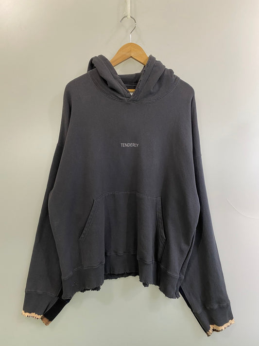 【中古品】【メンズ】 STEIN シュタイン OVERSIZED REBUILD SWEAT HOODED ST.109 オーバーサイズ スウェット パーカー フーディー メンズ トップス 140-250825-em-35-min サイズ：M カラー：ダークグレー 万代Net店