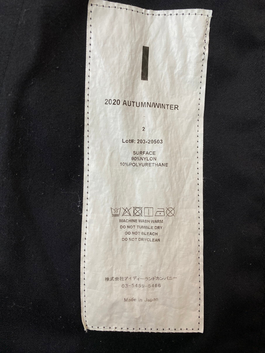 【中古品】【メンズ】 I 203 20503 20AW WIND PANTS パンツ ボトムス 151-250830-ks-36-min サイズ：2 カラー：ブラック 万代Net店