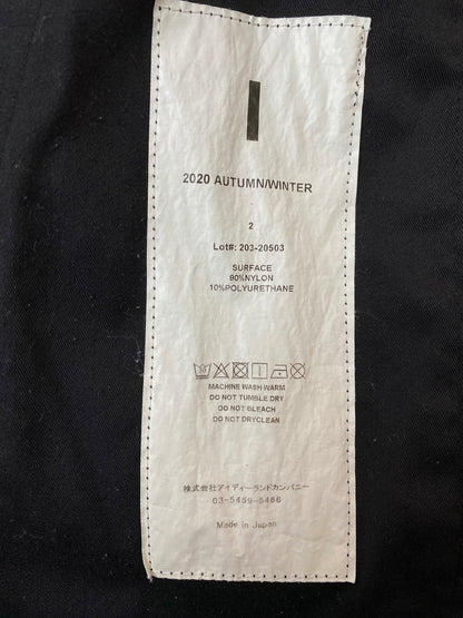【中古品】【メンズ】 I 203 20503 20AW WIND PANTS パンツ ボトムス 151-250830-ks-36-min サイズ：2 カラー：ブラック 万代Net店