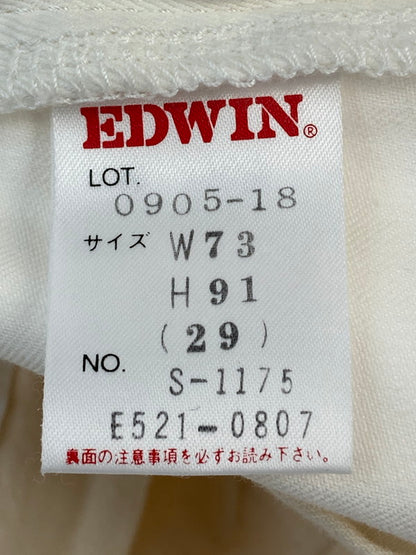 【現状渡し品】【メンズ】 EDWIN エドウィン 0905-18 WHITE MILITARY PANTS ミリタリーパンツ 158-260104-zi-42-min サイズ：29 カラー：ホワイト 万代Net店