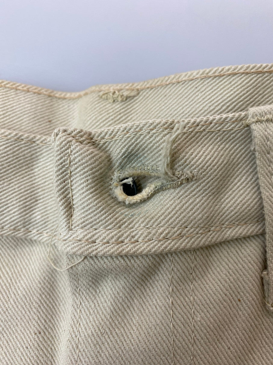 【中古品】【メンズ】 Levi's リーバイス 606 SUPER SLIMS DENIM PANTS 60'S BIG E スーパースタースニーカー スリム デニム パンツ メンズ ボトムス 157-250825-em-28-min サイズ：W30×L32 カラー：ベージュ 万代Net店