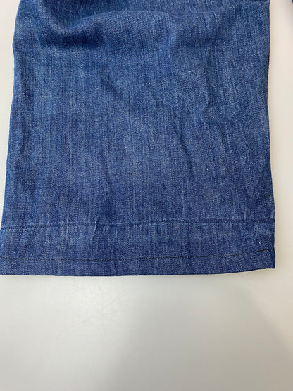 【現状渡し品】【メンズ/レディース】 STOCKTON OF DALLAS ストックトン オブ ダラス DENIM RANCH PANTS 40-50'S デニム ランチ パンツ 40年代〜50年代 ヴィンテージ ワークパンツ 157-250825-em-32-min カラー：インディゴブルー 万代Net店