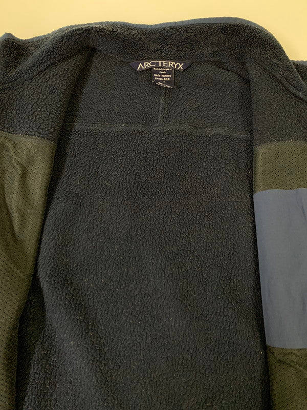 【現状渡し品】【メンズ】 ARC'TERYX アークテリクス 90'S FLEECE JACKET 90年代 フリース ジャケット メンズ アウター アウトドア 144-250829-em-37-min サイズ：L カラー：ネイビー 万代Net店