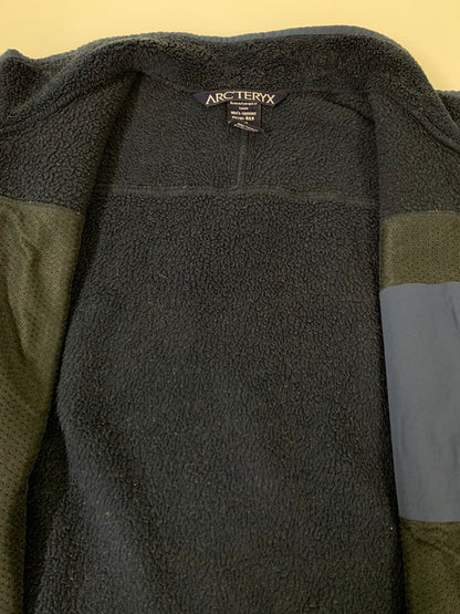 【現状渡し品】【メンズ】 ARC'TERYX アークテリクス 90'S FLEECE JACKET 90年代 フリース ジャケット メンズ アウター アウトドア 144-250829-em-37-min サイズ：L カラー：ネイビー 万代Net店