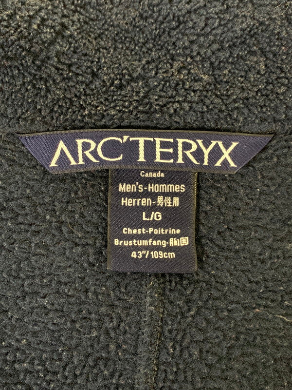 【現状渡し品】【メンズ】 ARC'TERYX アークテリクス 90'S FLEECE JACKET 90年代 フリース ジャケット メンズ アウター アウトドア 144-250829-em-37-min サイズ：L カラー：ネイビー 万代Net店