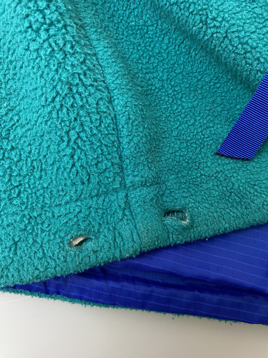 【現状渡し品】【メンズ】 patagonia パタゴニア REVERSIBLE GLISSADE PULLOVER 29359 90'S リバーシブル グリセード プルオーバー ジャケット メンズ アウター 144-250825-em-37-min サイズ：10 カラー：グリーン/ブルー 万代Net店