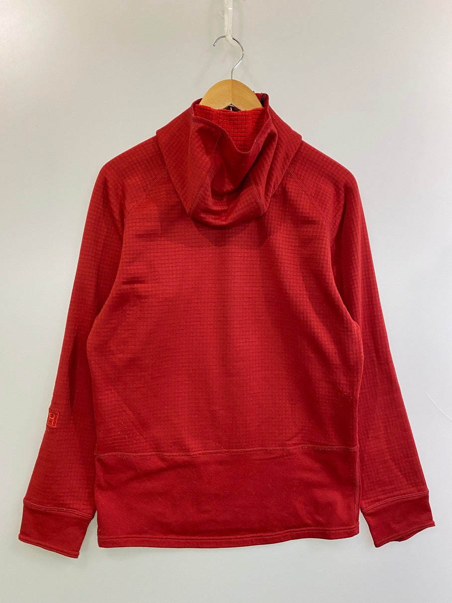 【中古品】【メンズ】 patagonia パタゴニア R1 REGULATOR HOODY FLEECE PULLOVER 40071 00'S レギュレーター フーディー ストレッチ ジャケット プルオーバー メンズ 144-250825-em-43-min サイズ：S カラー：レッド 万代Net店
