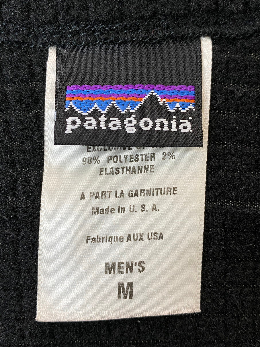 【中古品】【メンズ】 patagonia パタゴニア R1 REGULATOR FLEECE PULLOVER 00'S レギュレーター フリース プルオーバー メンズ アウター 144-250825-em-45-min サイズ：M カラー：ブラック 万代Net店