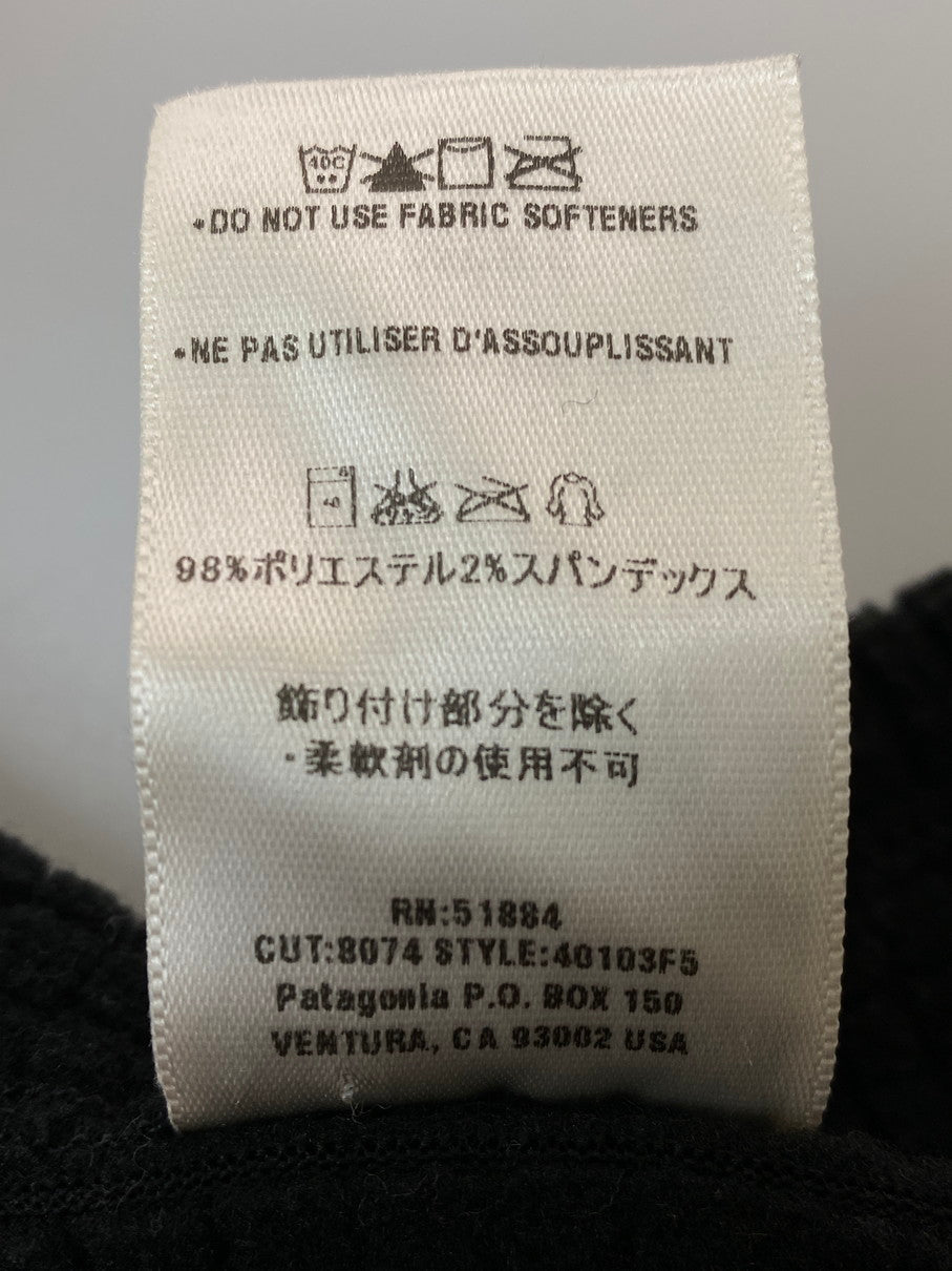 【中古品】【メンズ】 patagonia パタゴニア R1 REGULATOR FLEECE PULLOVER 00'S レギュレーター フリース プルオーバー メンズ アウター 144-250825-em-45-min サイズ：M カラー：ブラック 万代Net店