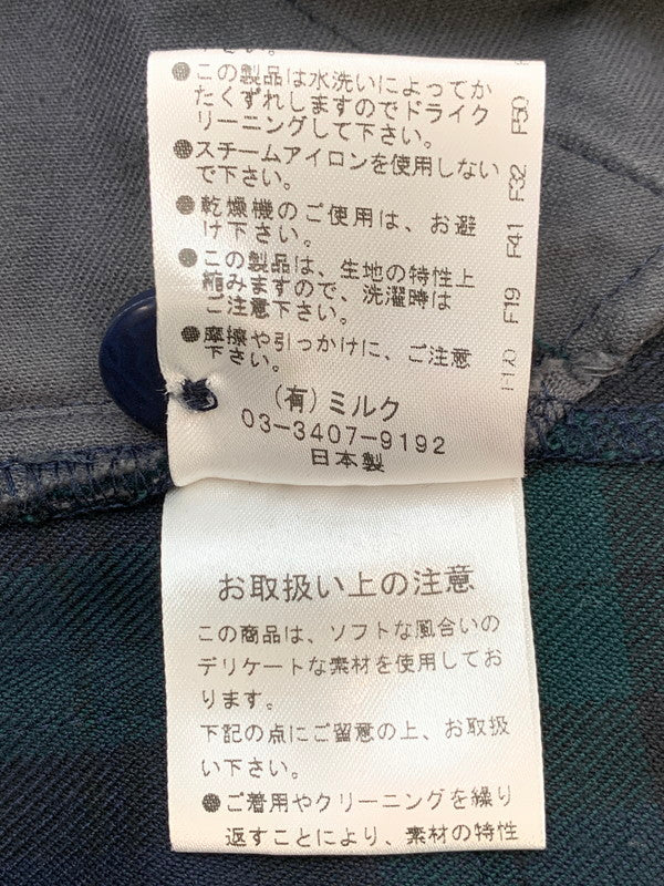 【中古品】【メンズ】 MILKBOY ミルクボーイ タータンチェックボンテージパンツ B12C118 メンズ ボトムス 151-260703-hu-31-min サイズ：S カラー：グリーン/ネイビー（チェック） 万代Net店